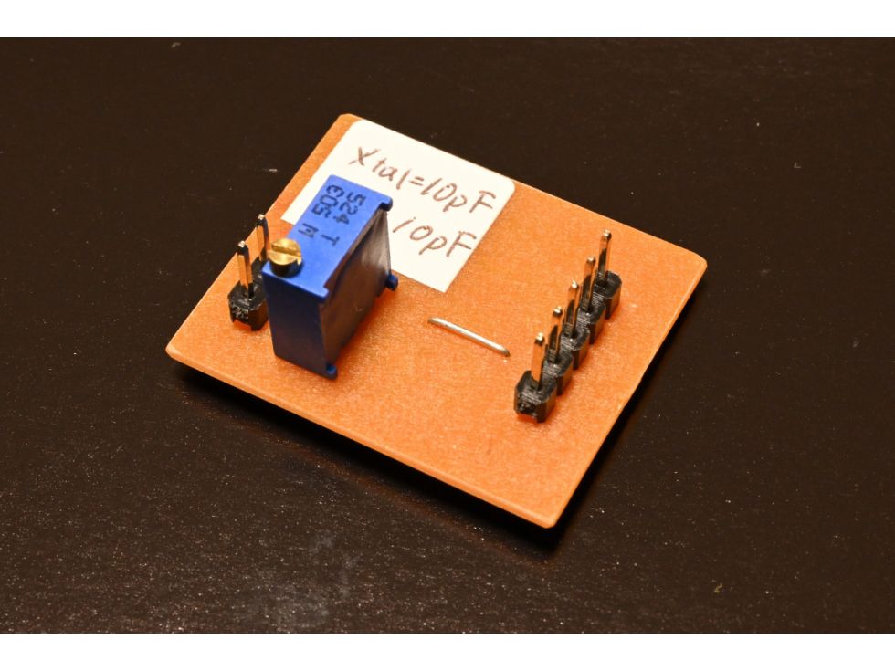 CH32V003 に水晶を外付けして発振余裕度を測ってみる