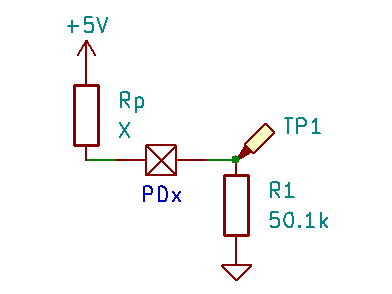 CH32V003 の IO プルアップ設定は周辺機能でも有効