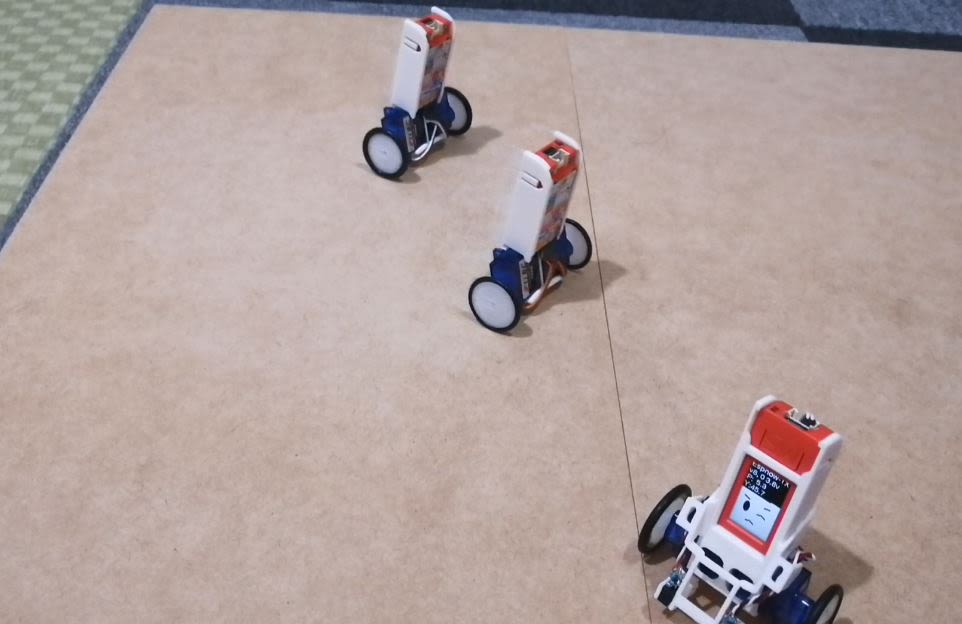 M5stickC、ブロードキャスト使って複数台スティックくんのシンクロダンス