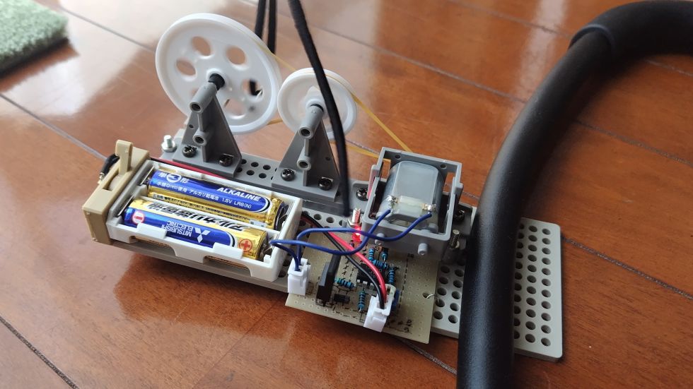 バウンサー自動揺らし機をPWM制御してみた