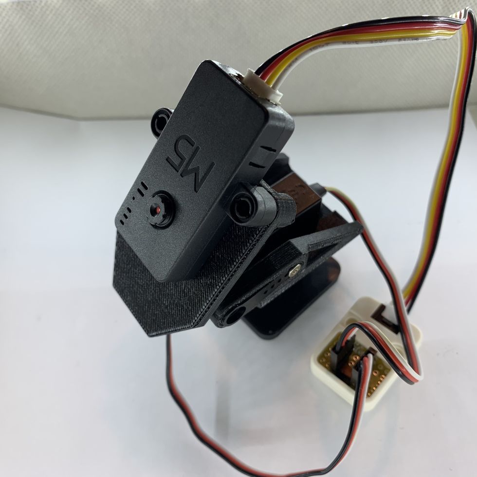 M5Cameraで作るネットワーク首振りカメラ