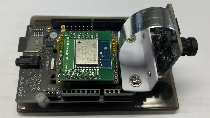 Spresense用 ESP8266 Wi-Fiアドオンボードの製作