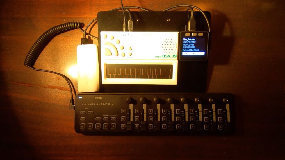 M5StackとMIDI音源でライブパフォーマンス