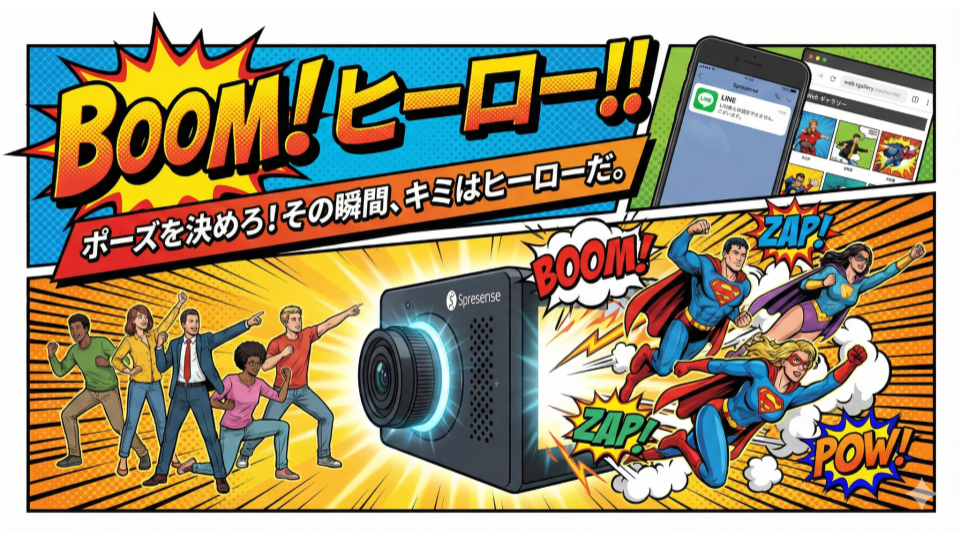 Boom!ヒーロー!! - ポーズを決めろ！その瞬間、キミは主役のヒーローだ -