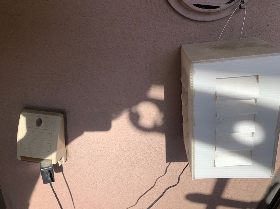 室内から今の外気を観測。爆弾低気圧の記録もとれる