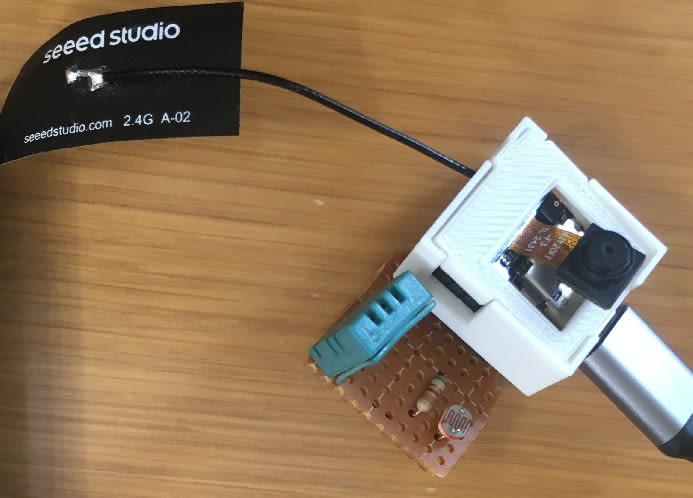 写真1枚に環境情報も入れた 家庭菜園タイムラプスシステムの製作(2/3)