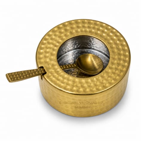 Brass Pickle Pot (See Through)