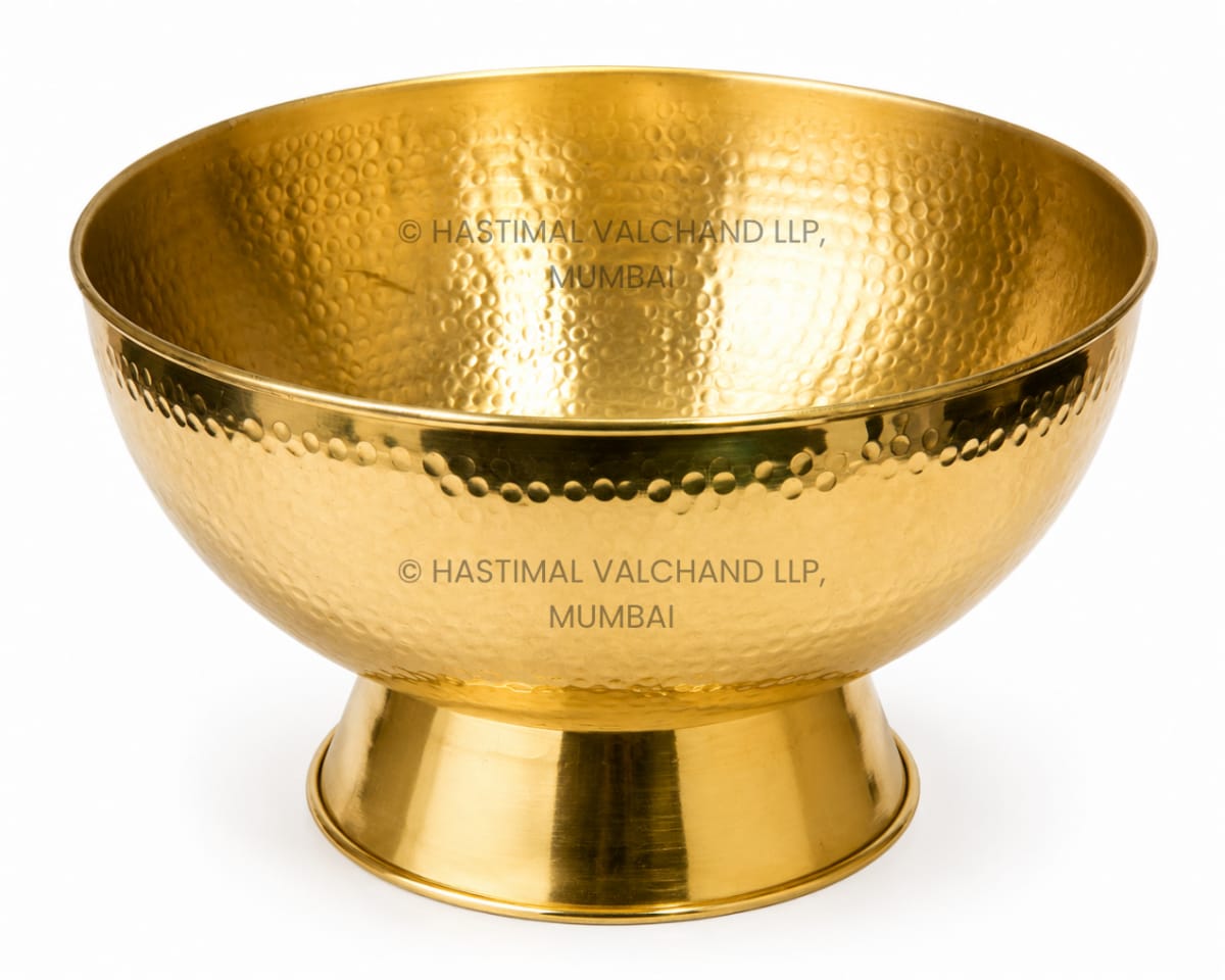 Brass Punch Bowl