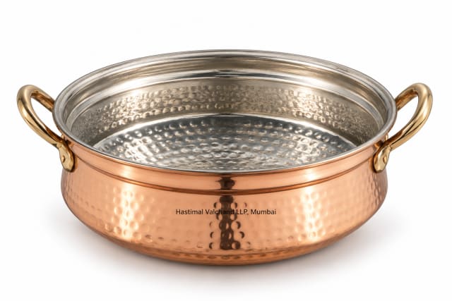 Copper Hyderabadi (With Handle)