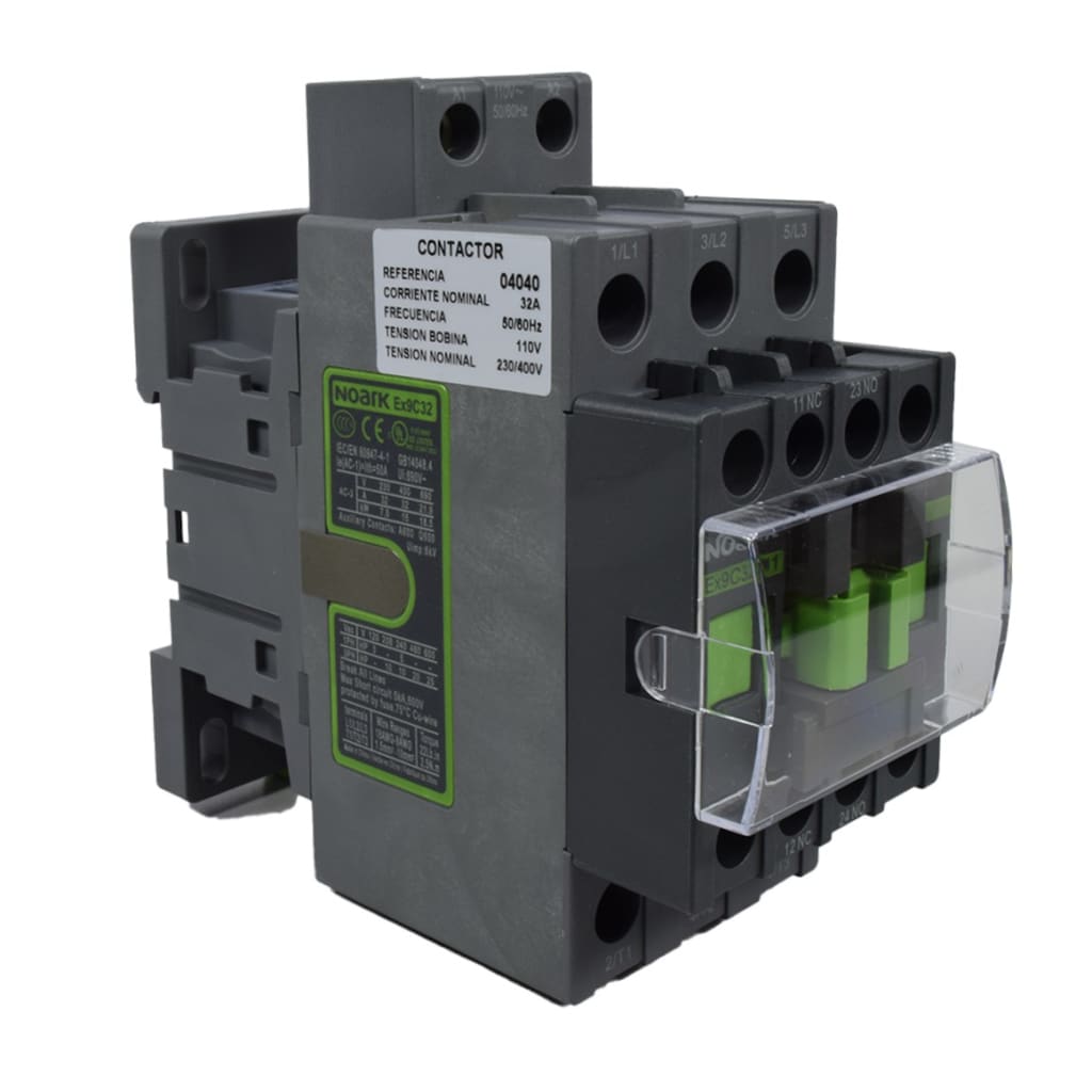 CONTACTOR 32A AC3 110VAC 3P+1NA+1NC