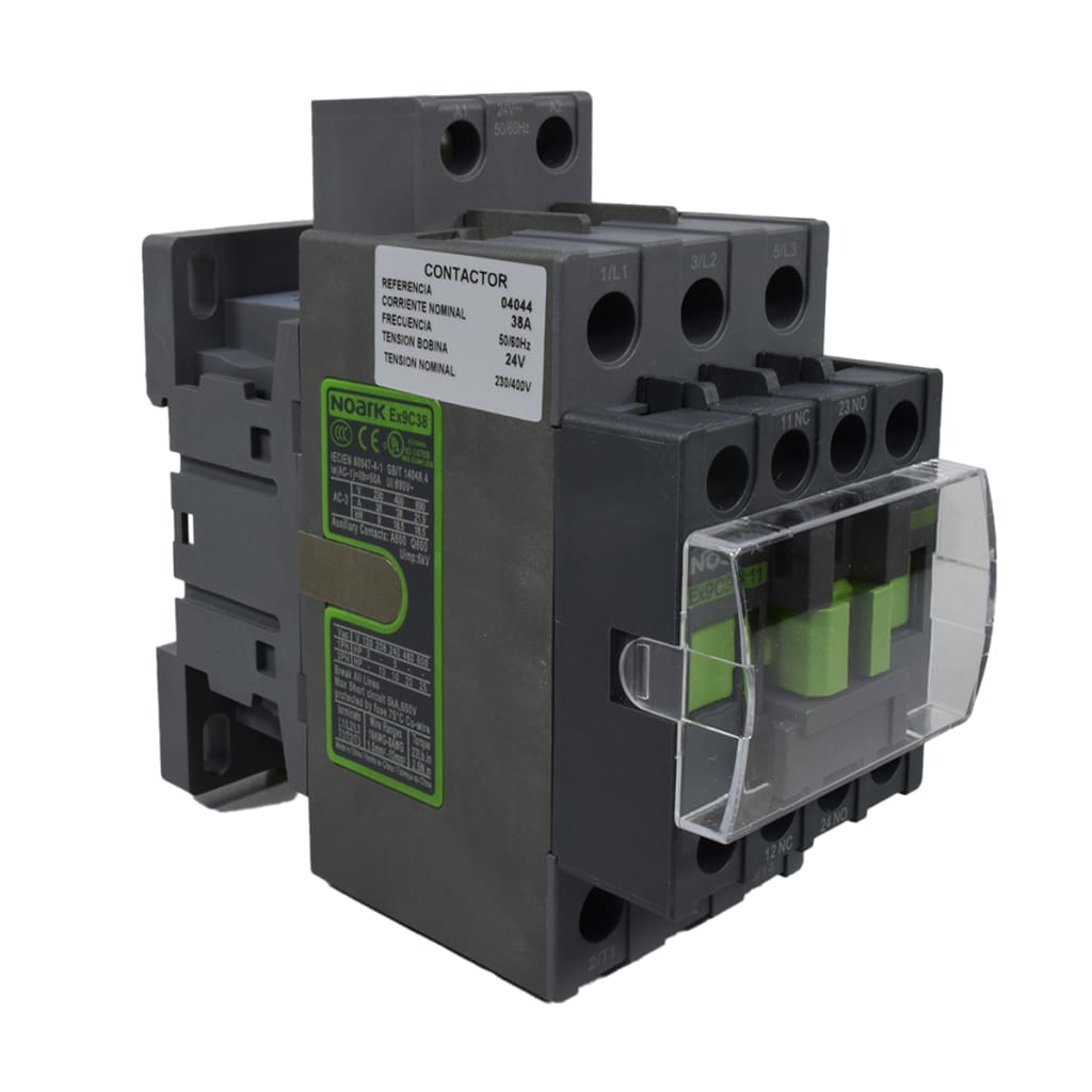 CONTACTOR 38A AC3 24VAC 3P+1NA+1NC