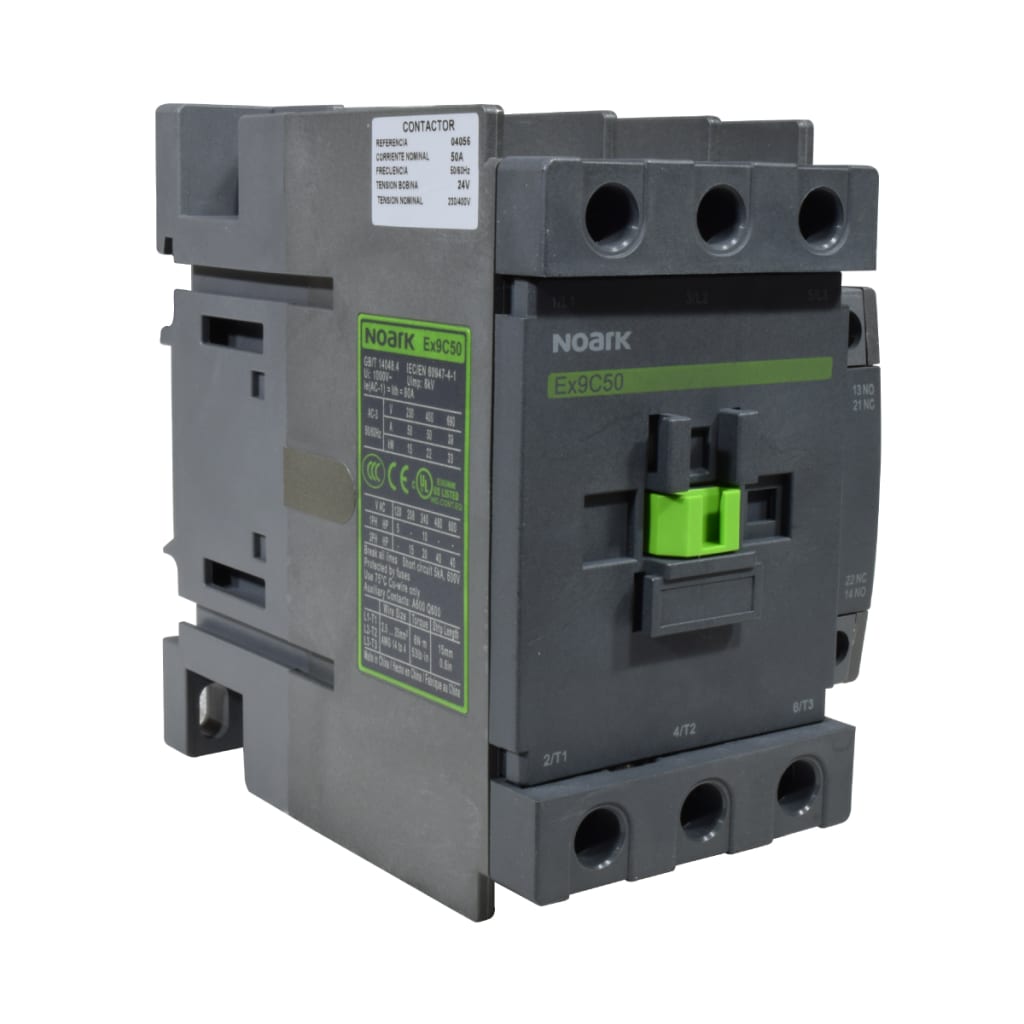 CONTACTOR 50A AC3 24VAC 3P+1NA+1NC