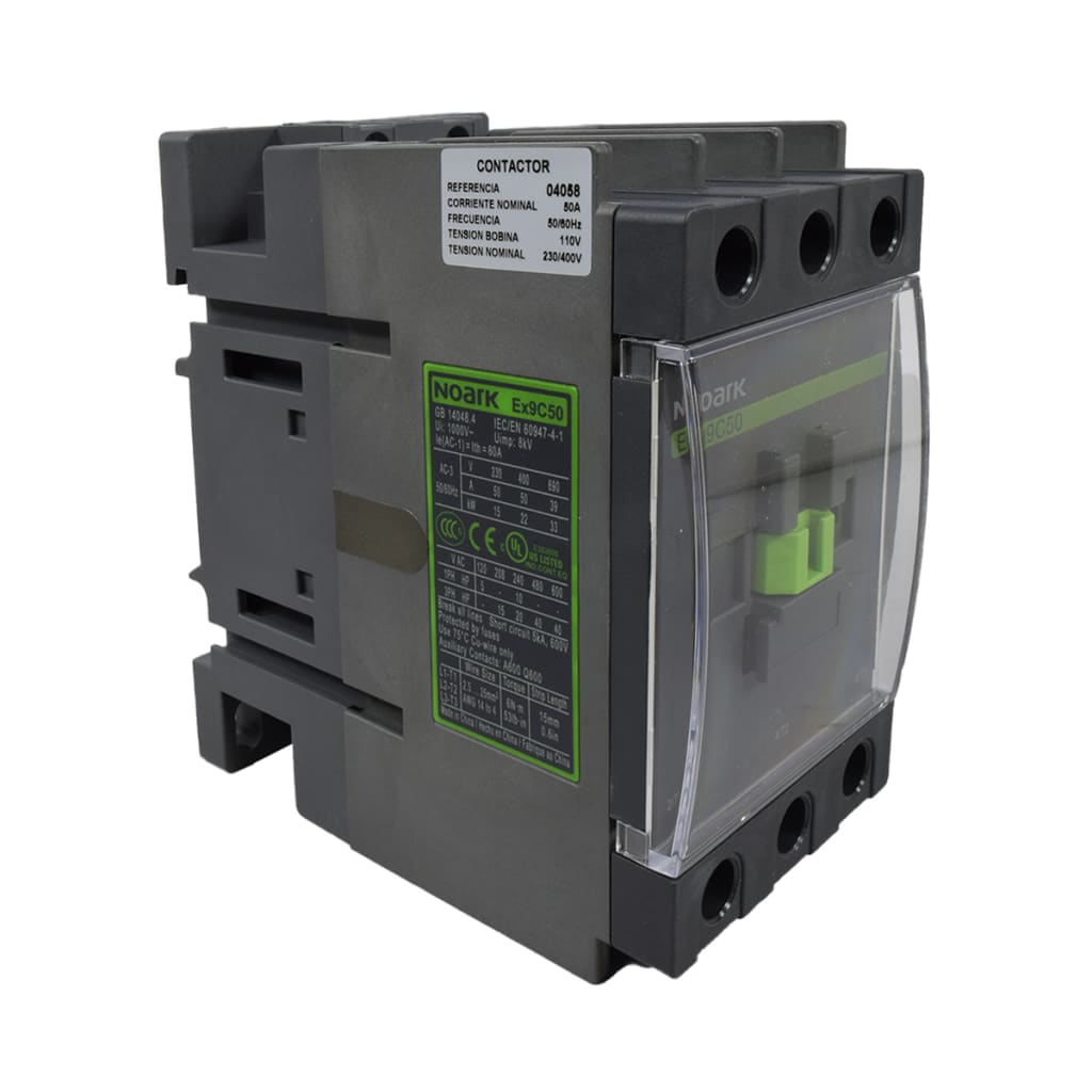 CONTACTOR 50A AC3 110VAC 3P+1NA+1NC