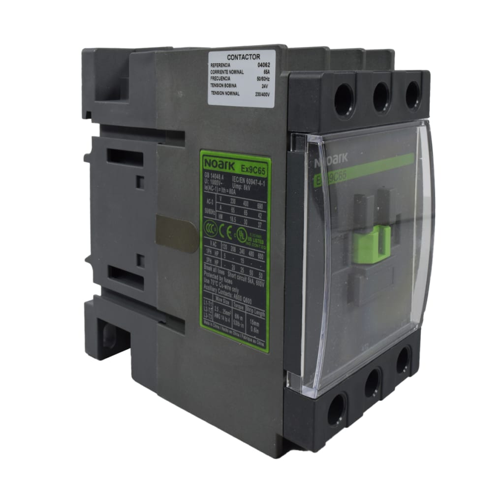 CONTACTOR 65A AC3 24VAC 3P+1NA+1NC