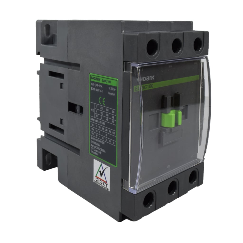 CONTACTOR 100A AC3 24VAC 3P+1NA+1NC