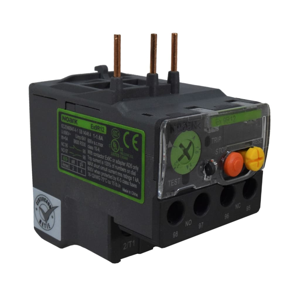 RELE TERMICO 1-1.6A P/MINI CONT 6-9-12A EX9CS