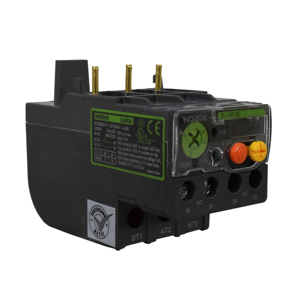 RELE TERMICO 4-6A P/CONTACTOR 12 a 38A