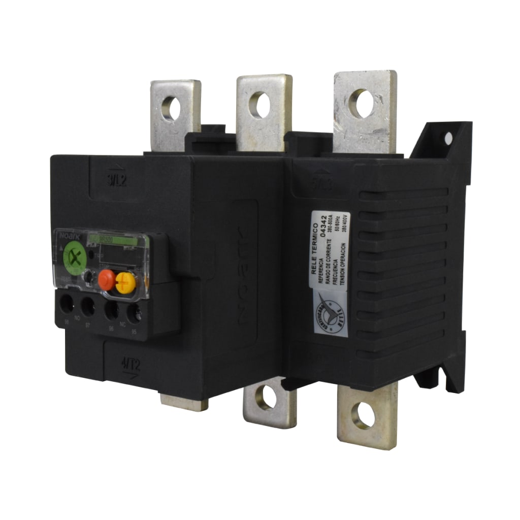 RELÉ DE TÉRMICO  380-500 A, CONTACTOS 1 NA + 1 NC.