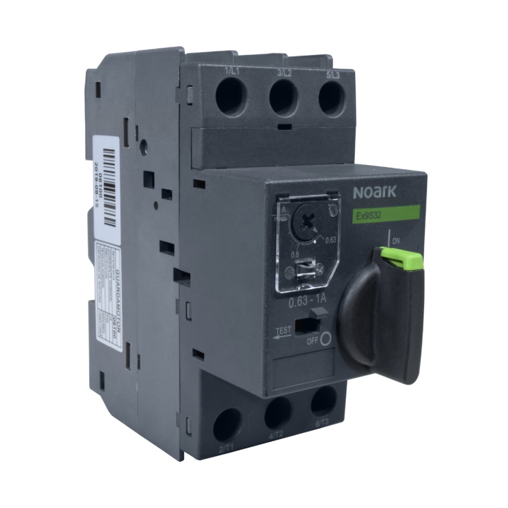 GUARDAMOTOR NOARK 0.63-1A, MANDO ROTATIVO