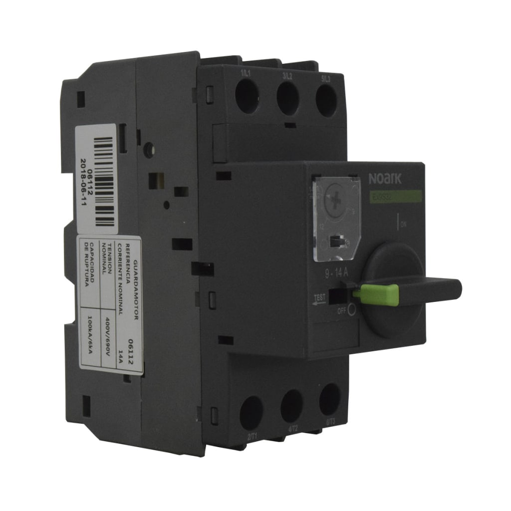 GUARDAMOTOR NOARK 9-14A, MANDO ROTATIVO