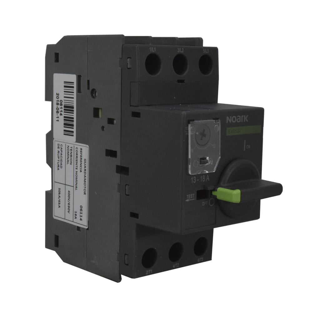 GUARDAMOTOR NOARK 13-18A, MANDO ROTATIVO
