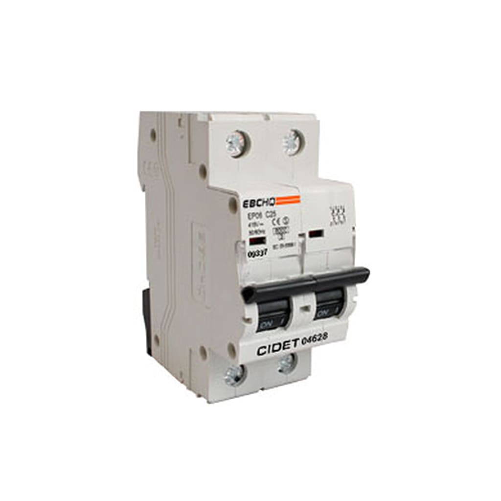 BRK EBC 2X16A 400V 6KA C