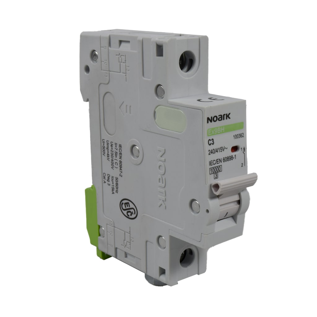 BREAKER 1X 3A, 10KA CURVA C, 230/400 VAC, IEC