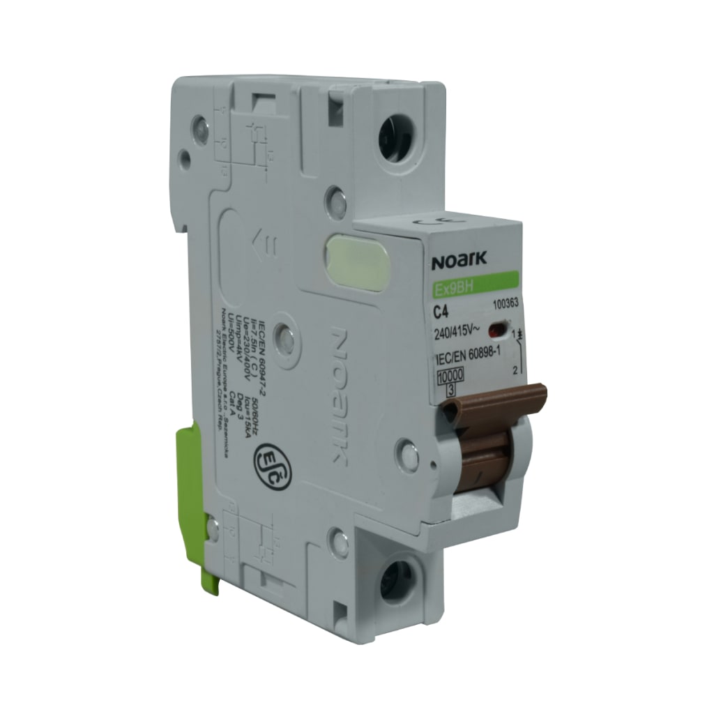 BREAKER 1X 4A, 10KA CURVA C, 230/400 VAC, IEC