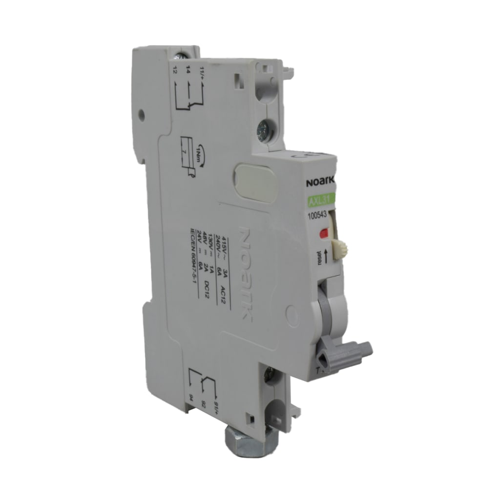 CONTACTO DE ALARMA  Y AUXILIAR PARA BREAKER DE RIEL 1NA+1NC; 1NA+1NC