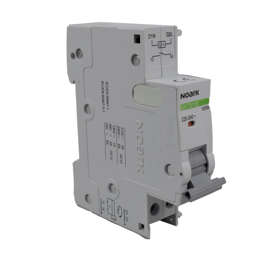 BOBINA DE  DISPARO POR BAJO VOLTAJE 35 % < VS <70 % UE UE=220 VAC 50/60 HZ, CON CONTACTO NA.