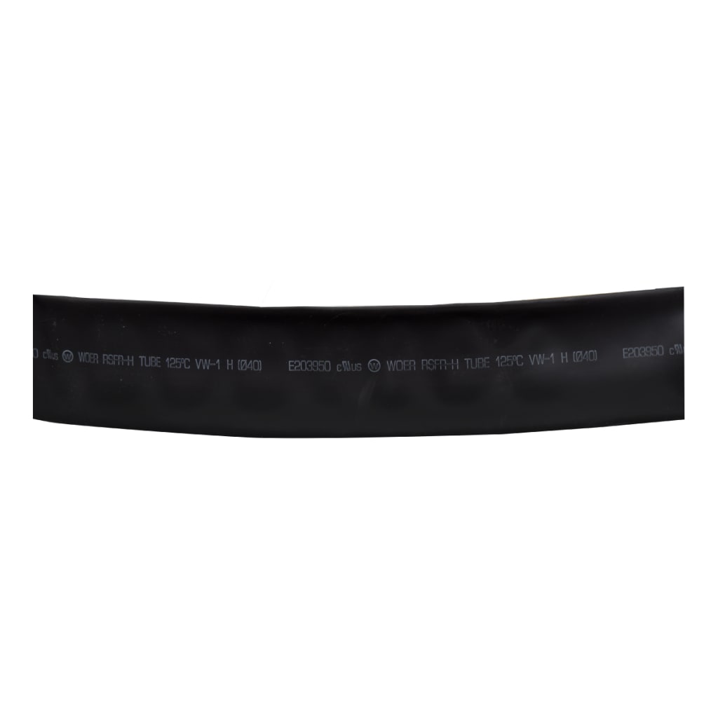 TERMOENCOGIBLE NEGRO 40mm ROLLO/50M UL T125°C