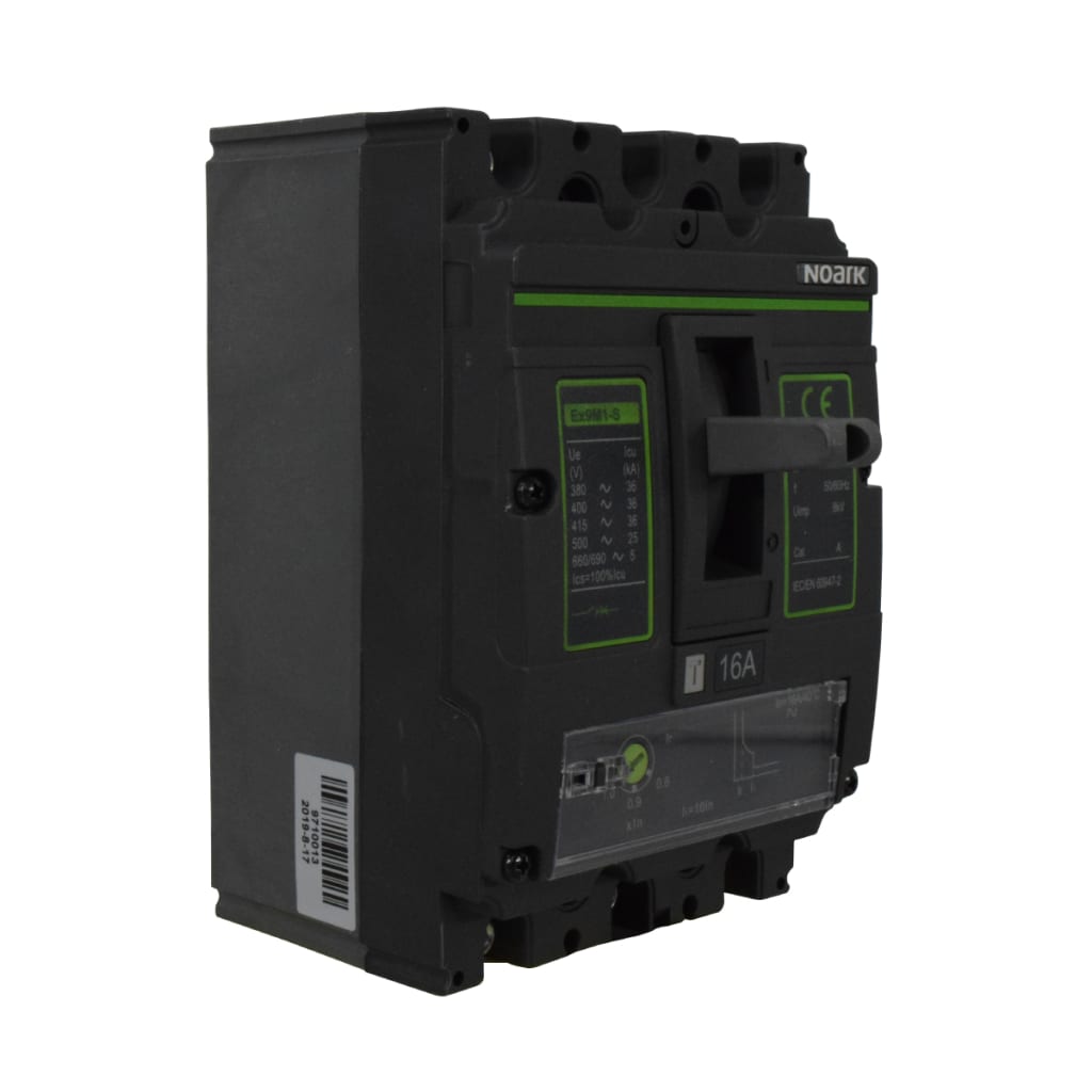 BREAKER DE CAJA MOLDEADA AC 16A,  36KA @415 VAC, ICS = 100% ICU.