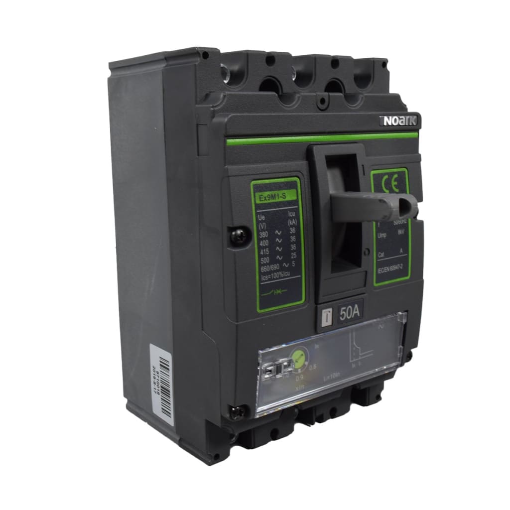 BREAKER DE CAJA MOLDEADA AC 50A,  36KA @415 VAC, ICS = 100% ICU.