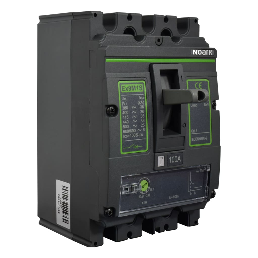 BREAKER DE CAJA MOLDEADA AC 100A,36KA @440 VAC, ICS = 100% ICU