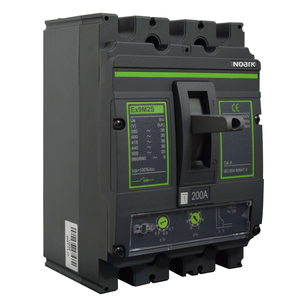BREAKER DE CAJA MOLDEADA AC 200A,36KA @440 VAC, ICS = 100% ICU