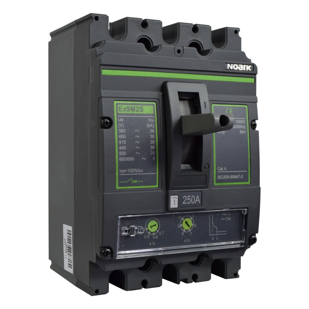 BREAKER DE CAJA MOLDEADA AC 250A,36KA @440 VAC, ICS = 100% ICU