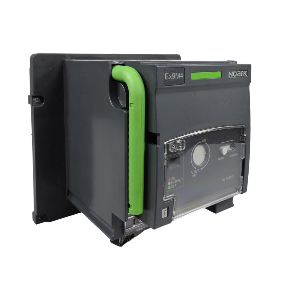 MANDO MOTORIZADO PARA BREAKER DE CAJA MOLDEADA HASTA 800A, VOLTAJE DE OPERACIÓN 230 VAC 60 HZ