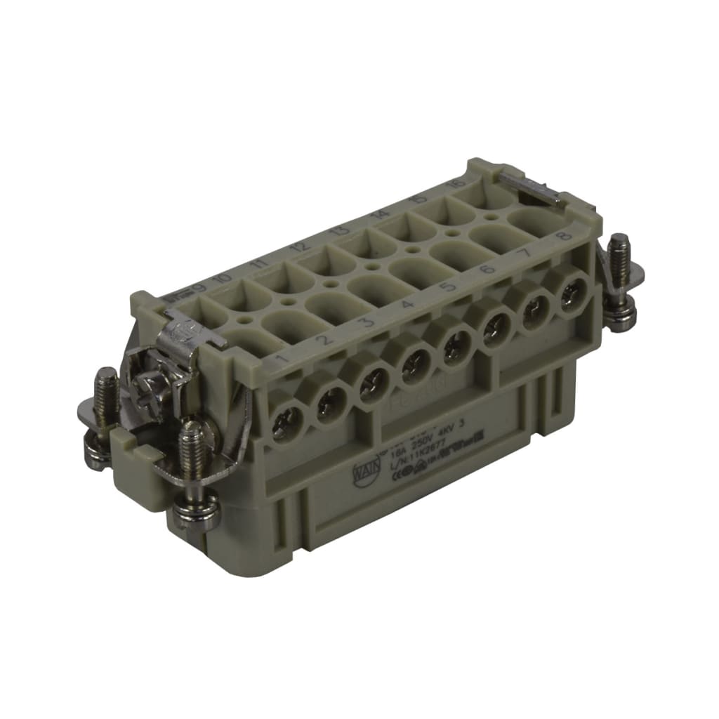BLOQUE H 16P 16A/250V