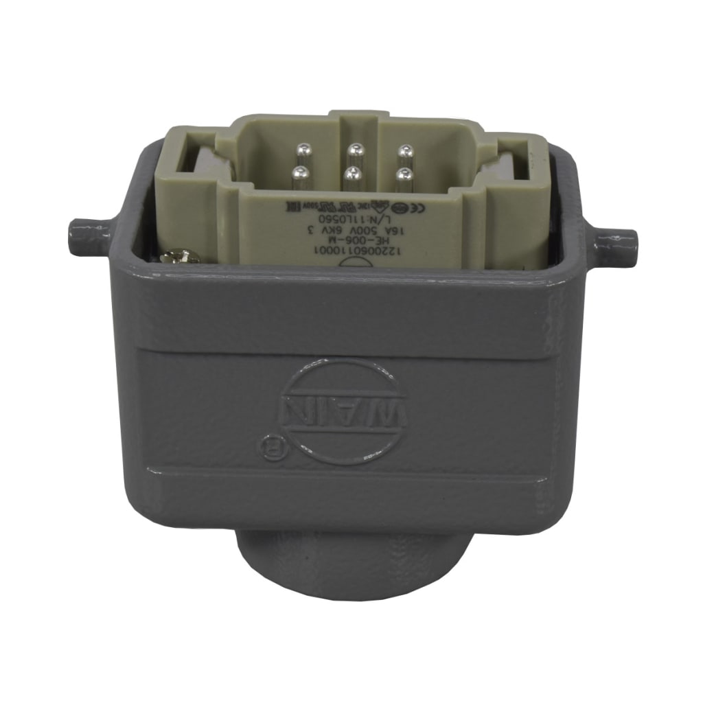 CONECTOR M 6P 16A/500V E SUP