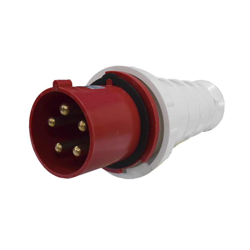 CLAVIJA AEREA 125A 220-380/240-415VAC ROJO