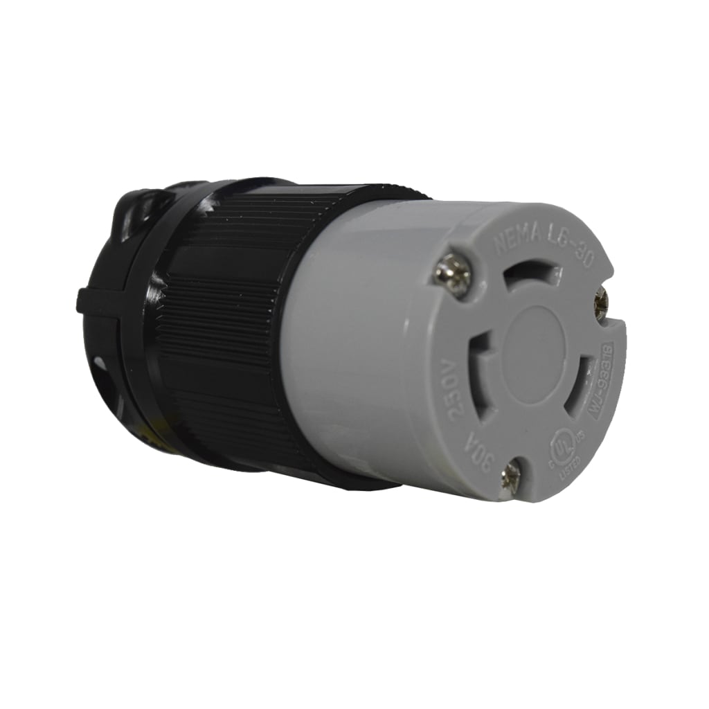 TOMA SEG AE 30A/250VAC 2P+T NEMA L6-30 UL