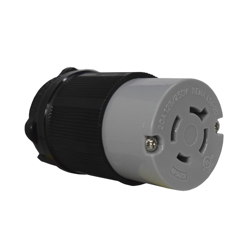 TOMA SEG AE 20A/125/250VAC 3P+T NEMA L14-20 UL