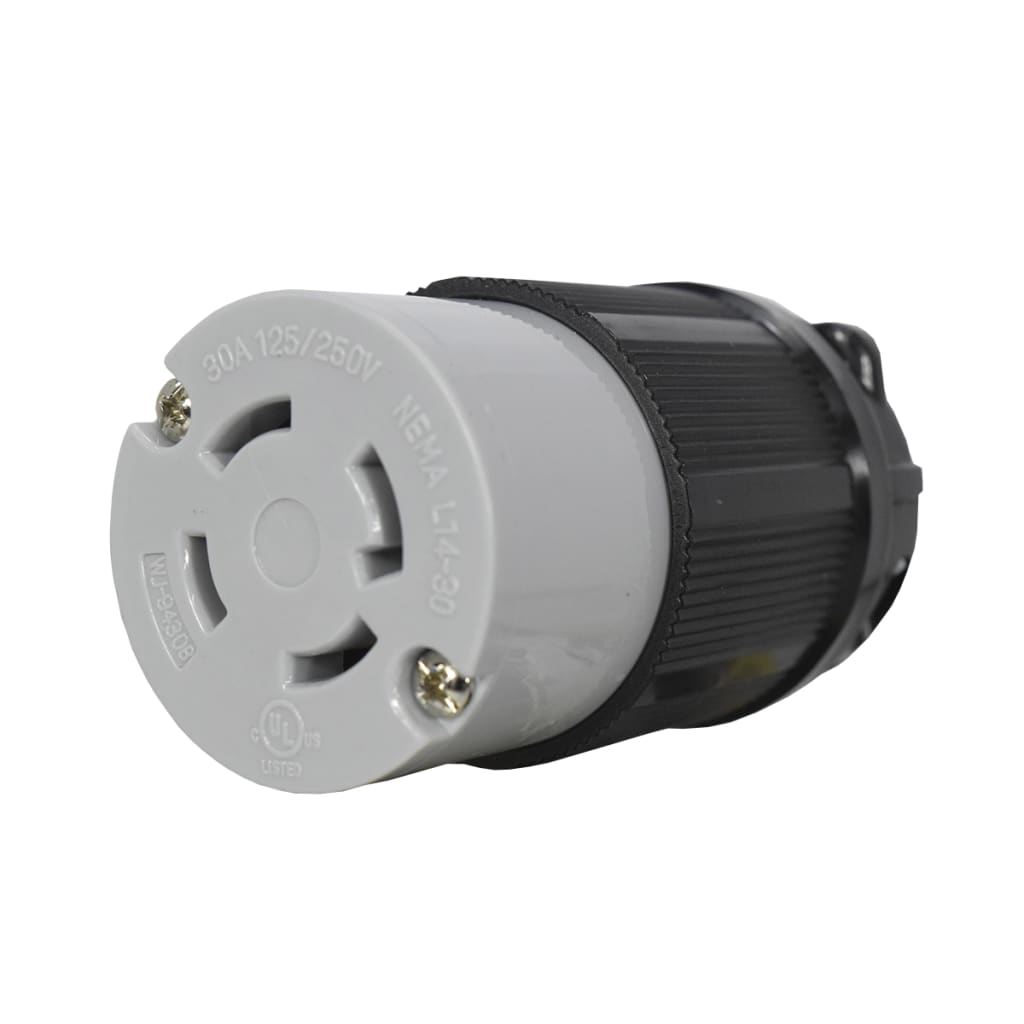 TOMA SEG AE 30A/125/250VAC 3P+T NEMA L14-30 UL