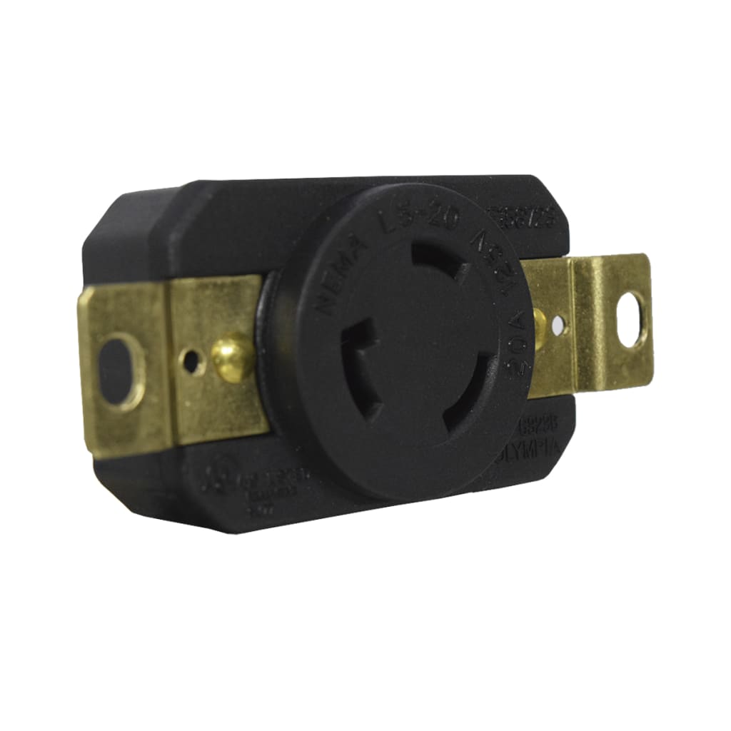 TOMA SEG INC 20A/125VAC 2P+T NEMA L5-20 UL