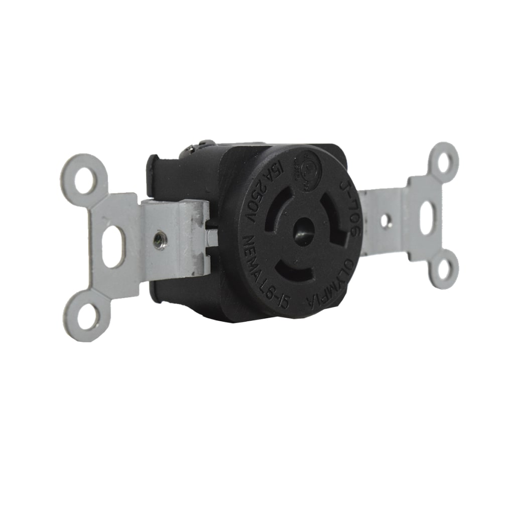 TOMA SEG INC 15A/250VAC 2P+T NEMA L6-15 UL