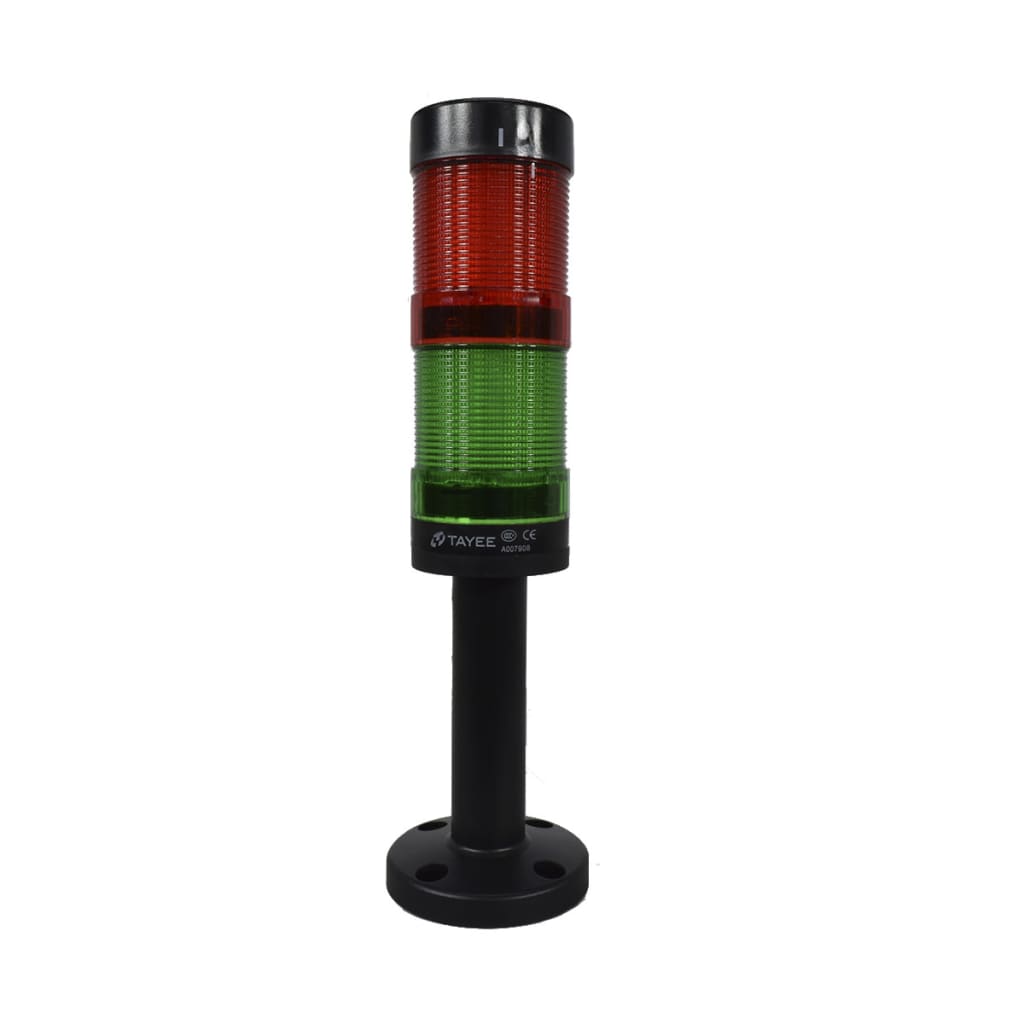 BALIZA INTERMITENTE MOD 2C 50MM 110VAC LED ROJO-VERDE