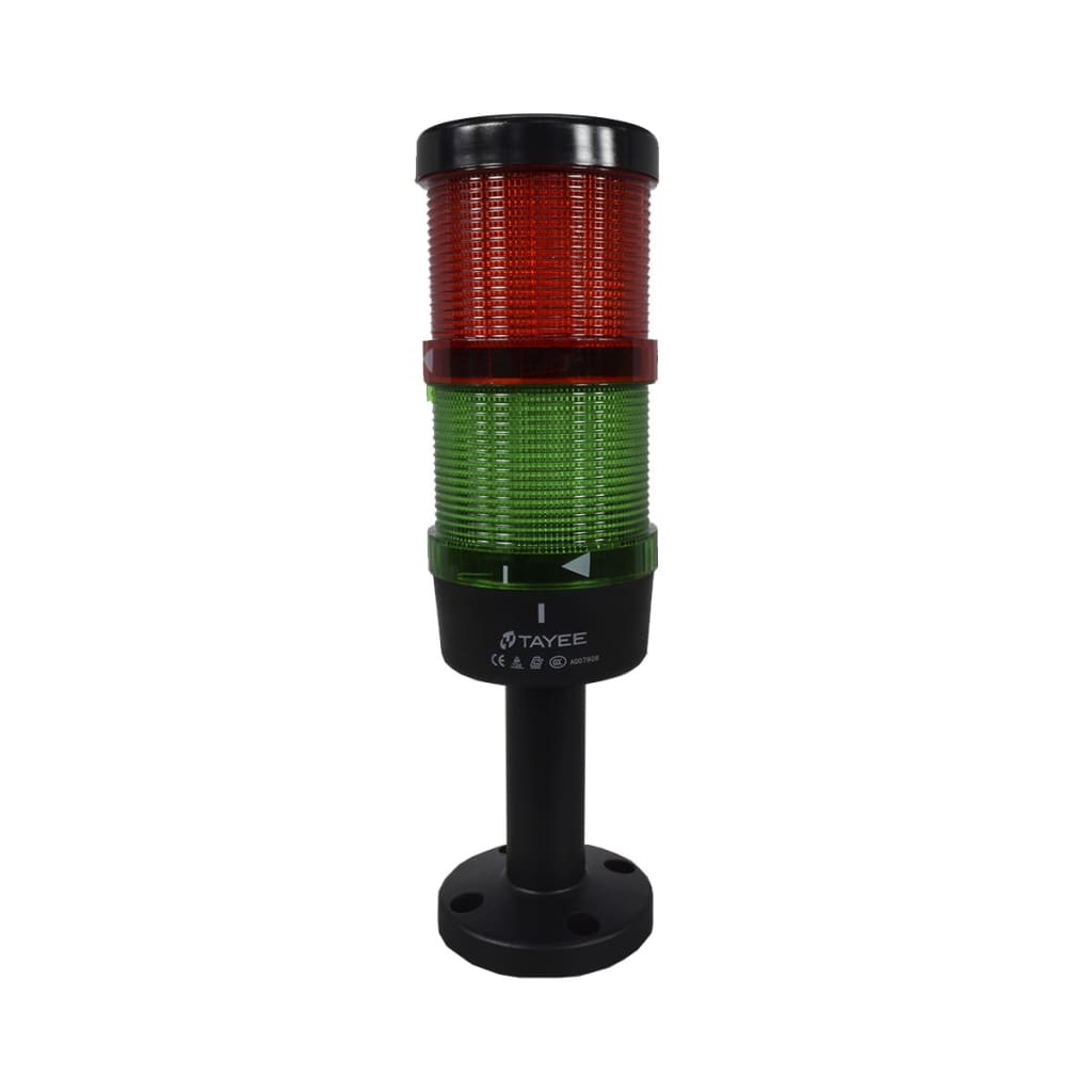 BALIZA MOD 2C 70mm 220VAC LED ROJO-VERDE