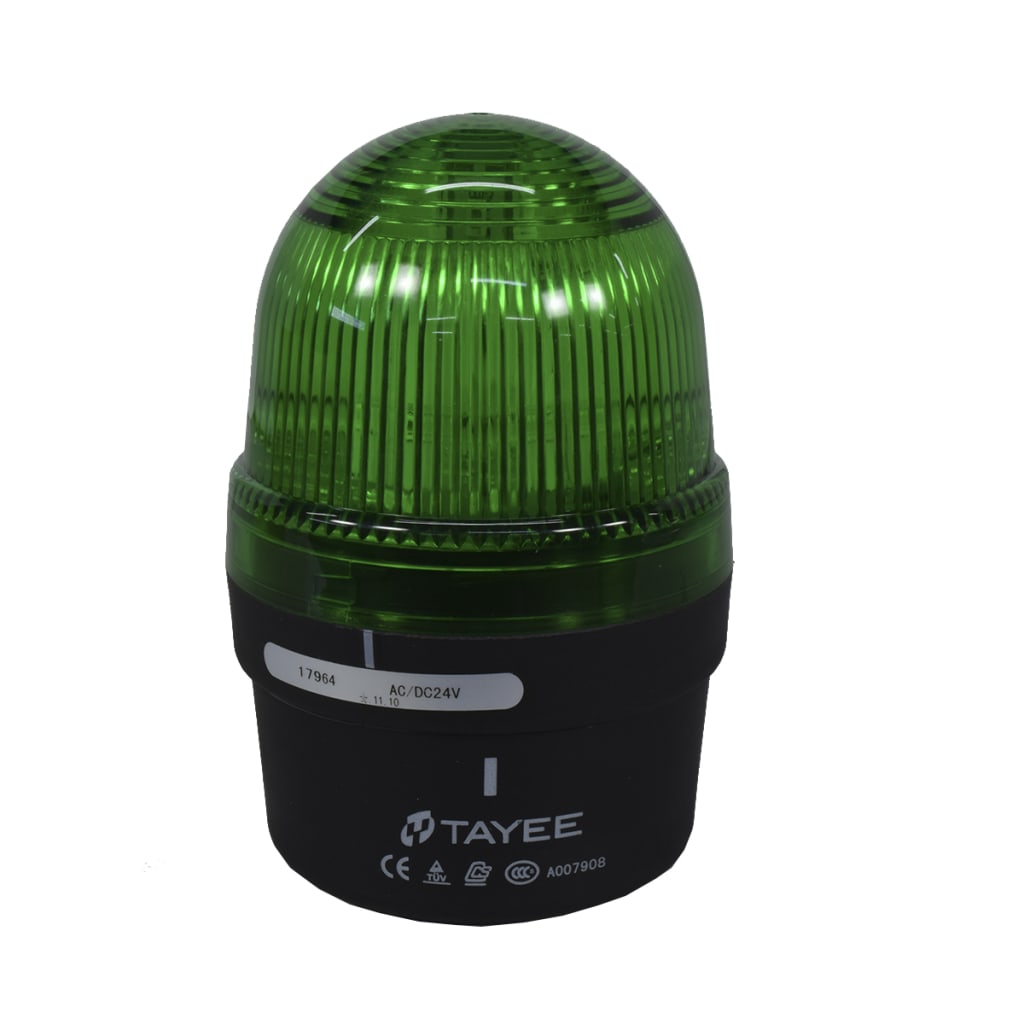 BALIZA ROT LED VER 24V AC / DC 70mm