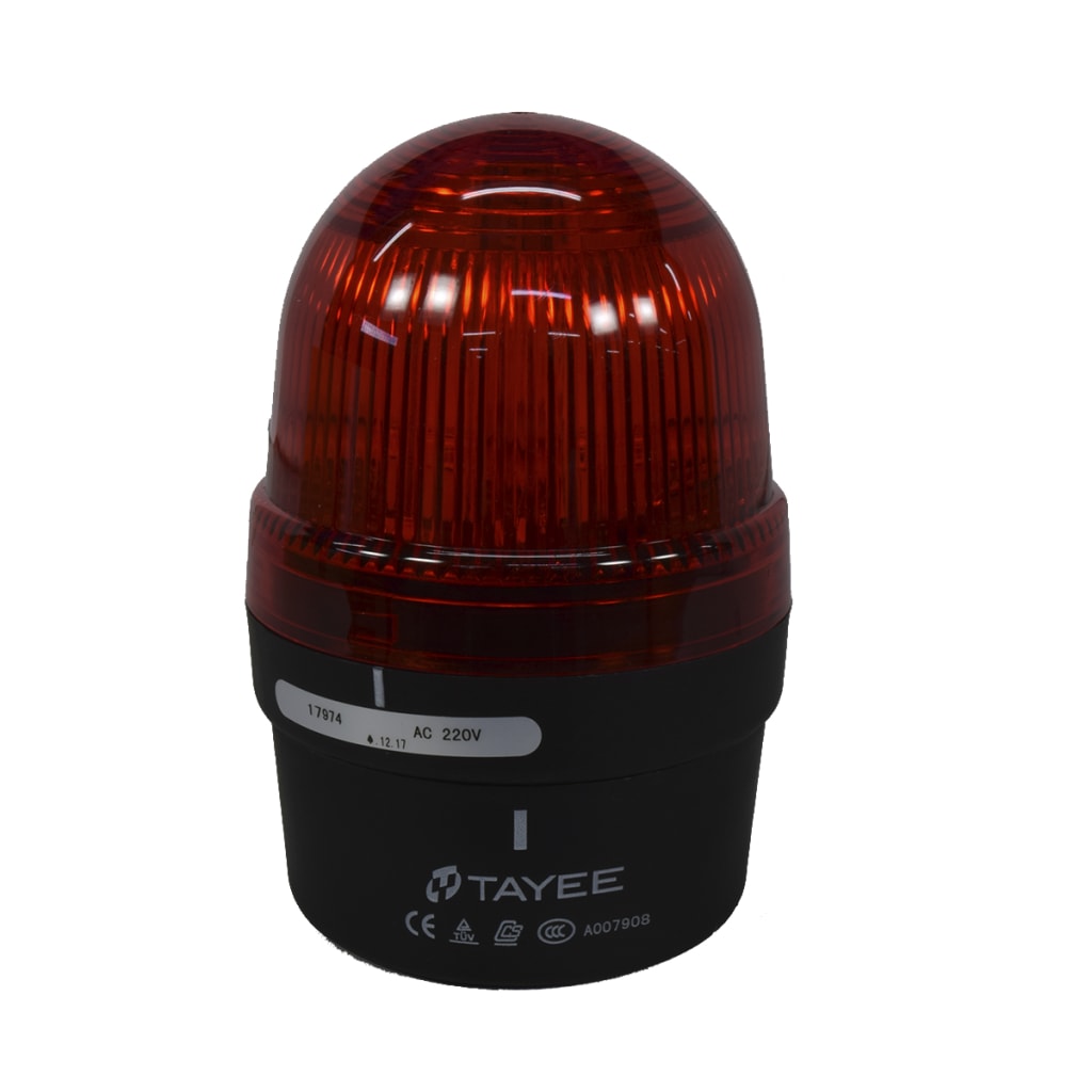 BALIZA ROT LED ROJO 220VAC 70mm