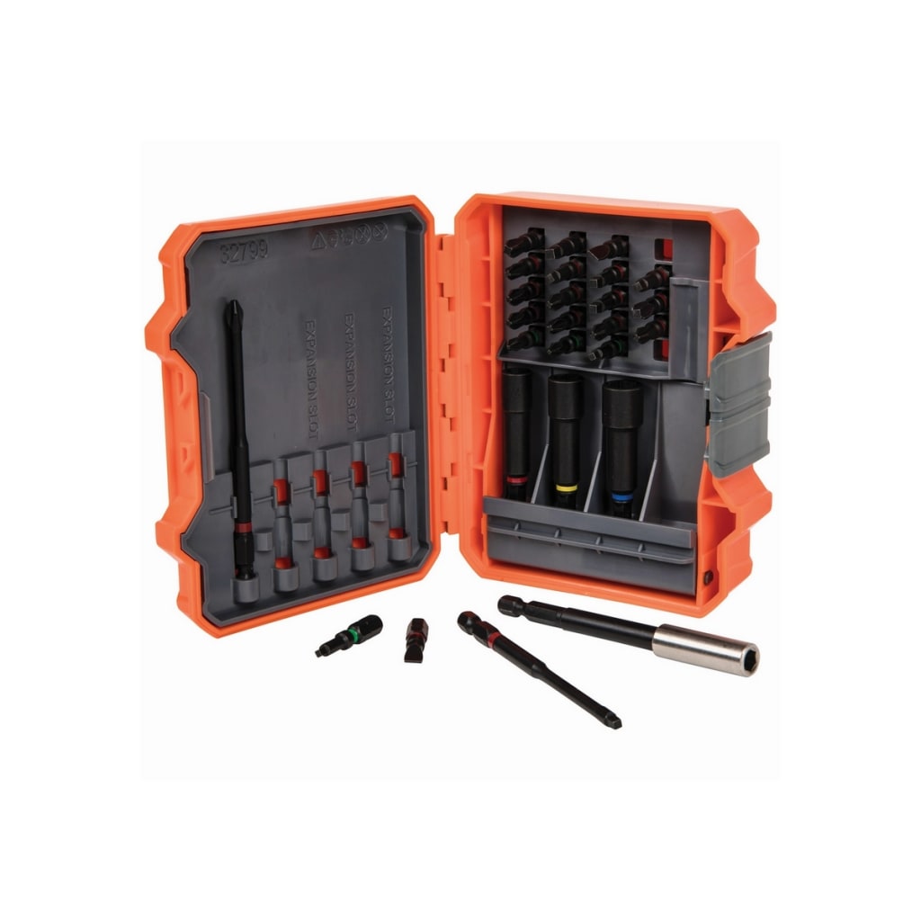 KIT PARA DESTORNILLADOR DE IMPACTO 26 PIEZAS